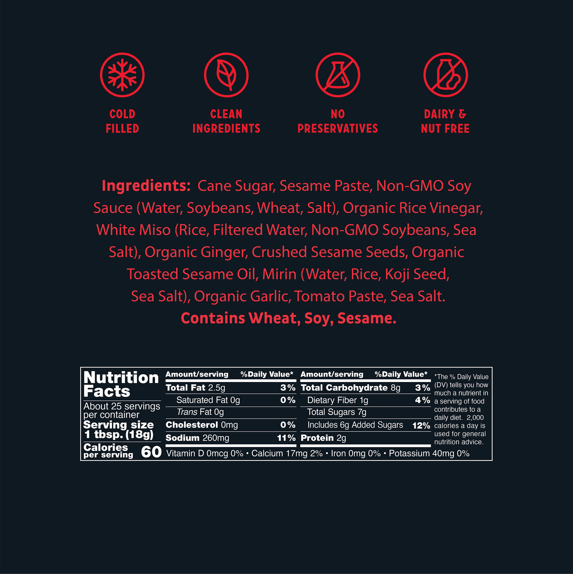 Sesame Ginger X8